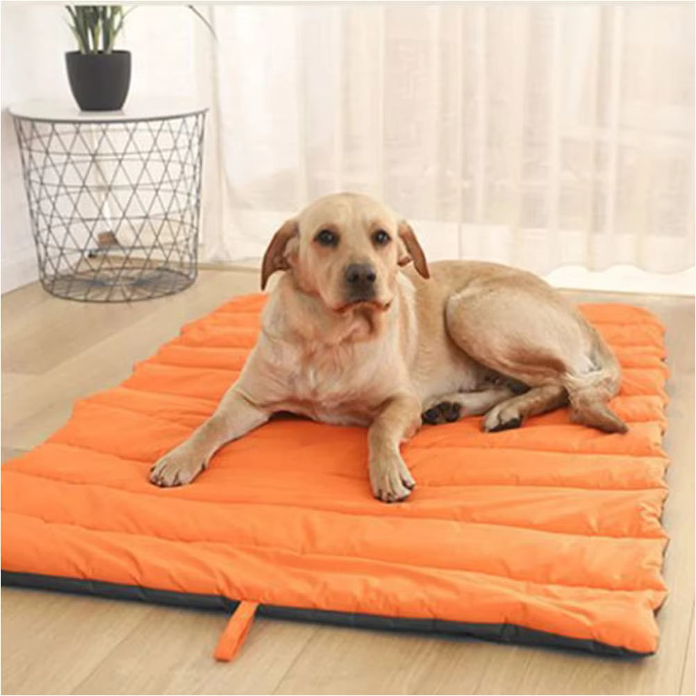 Tapis Portable pour animaux de compagnie, tapis pour chat et chien, lits d'extérieur imperméables pour chiens avec sac de transport de rangement, tapis de Camping en plein air facile à nettoyer