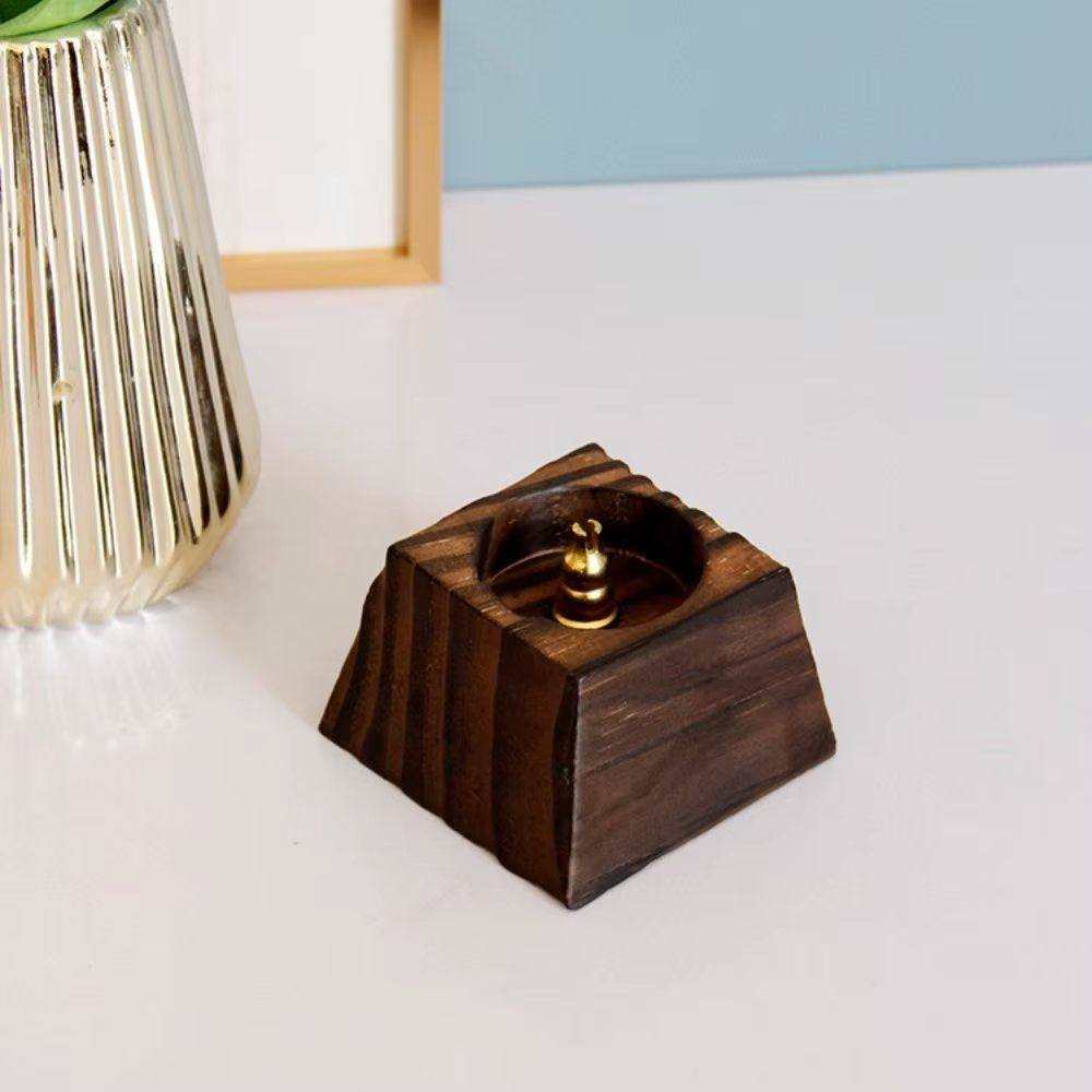 Porte-encens en bois pour la pratique spirituelle