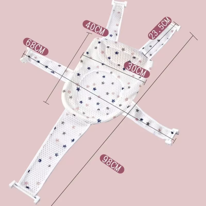 Filet de douche pour bébé, baignoire pour nouveau-né, Polymères non alds, Polymères de bain suspendus, Bain pour bébé T1, Fournitures de bain rapides pour enfants