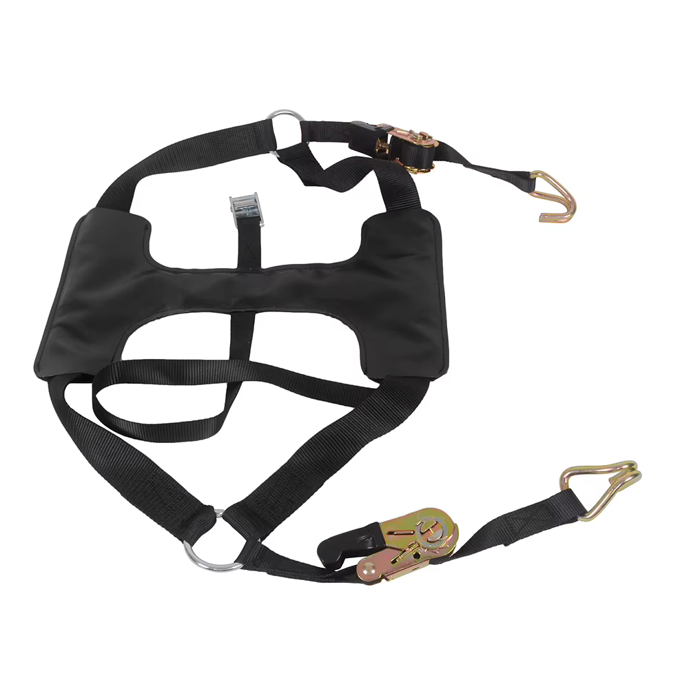Nouveau Sangle de pneu arrière de moto, cliquet d'arrimage, sangle noire robuste avec cliquets, caoutchouc antidérapant