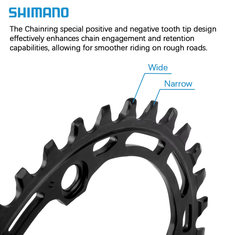 Shimano 96BCD 32T plateau 96BCD 10S 11S pignon vtt pour MT510 M5100 M8000 M9000 pédalier vélo couronne vélo roue à chaîne