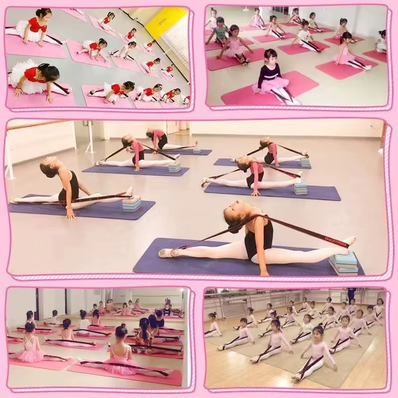 Sangle élastique de yoga pour étirements