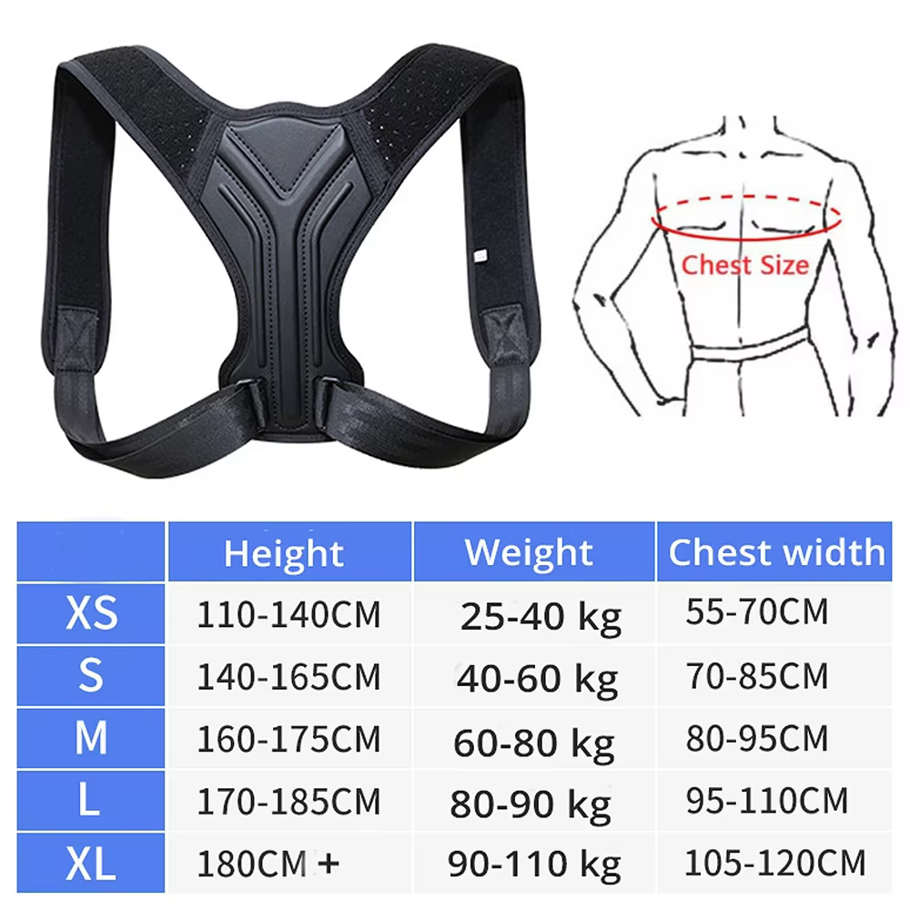 Ceinture correctrice de Posture réglable pour le dos et les épaules