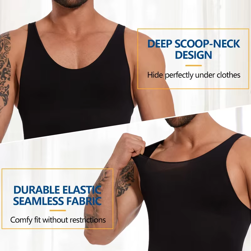 Body sans manches pour hommes