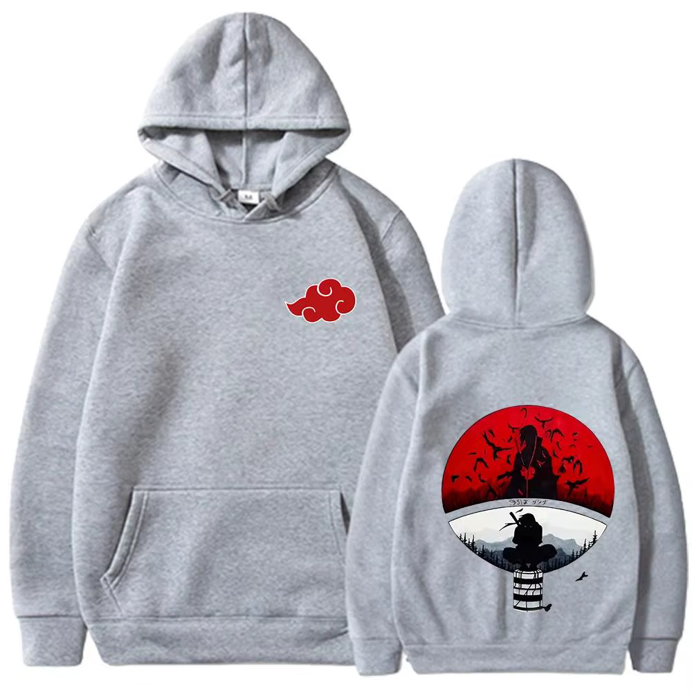 Sweat-shirt et sweat-shirt à capuche imprimés Naruto 2026, chauds et confortables, 100% coton, sweat-shirt vintage à capuche pour adulte