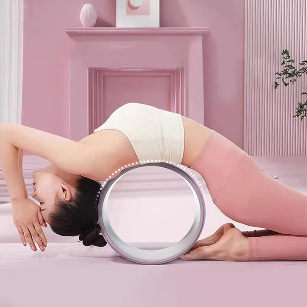 Roue de yoga multifonctionnelle pour massage musculaire