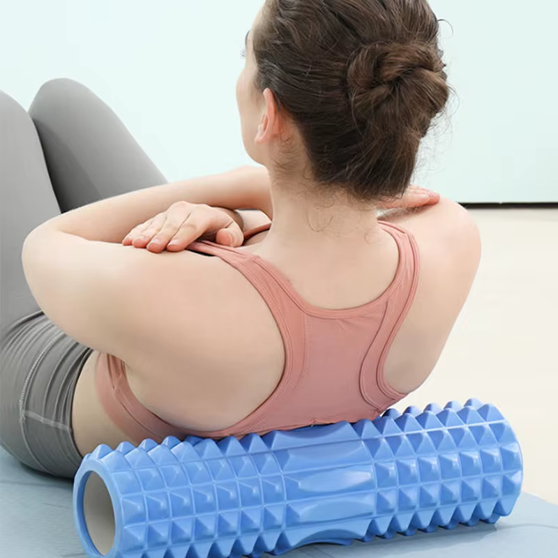 Rouleau de yoga, équipement de fitness, rouleau en mousse EVA, bloc de yoga, rouleau de gym