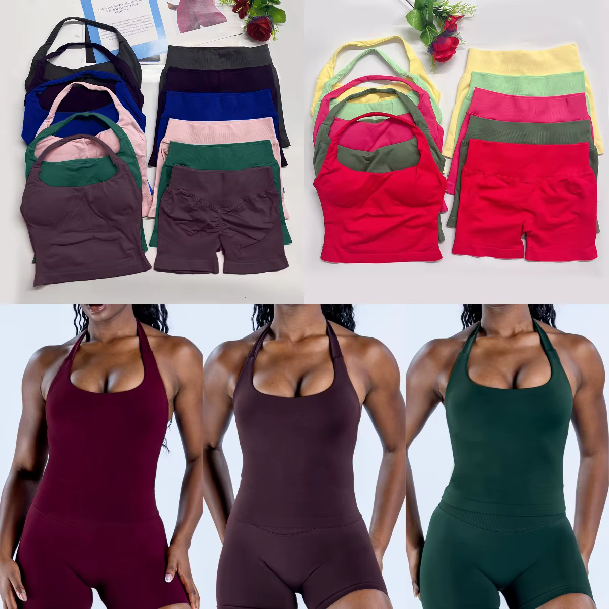 Ensemble de yoga DFNNYE deux pièces pour femme