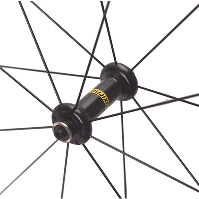 Jeu de roues de vélo de route 700C ultra-légères, profondes 30/40/50mm, avec moyeu à roulement pour freins V/C