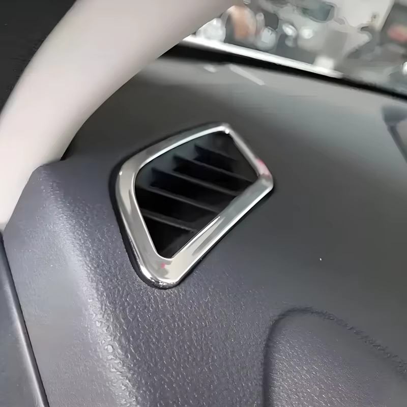 Couvercle chromé ABS pour sortie de climatiseur, accessoires de voiture pour Nissan Qashqai 2006 2007 2008 2009 2010 2011 J10