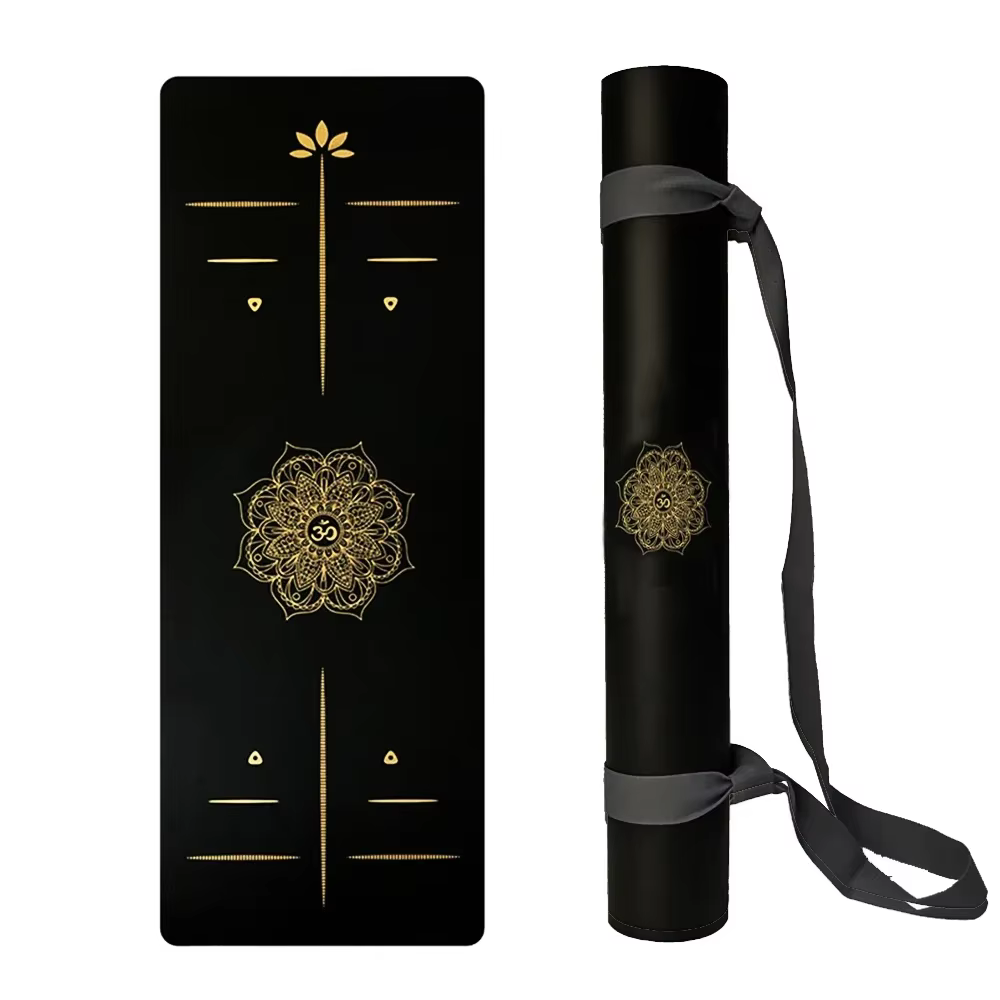 Tapis de Yoga chaud en caoutchouc de 6 pieds