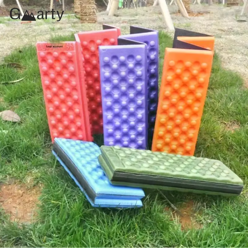 Tapis de massage nid d'abeille pliable en 4 parties en XPE
