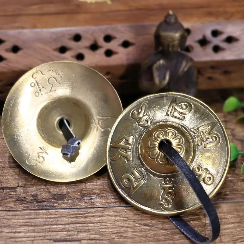 Cymbales tibétaines Tingsha