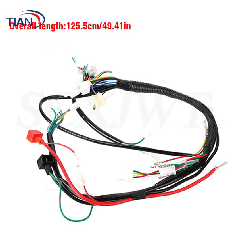 Les accessoires pour quad ATV sont adaptés aux motos tout-terrain, aux quads, aux karts et aux faisceaux de câblage des véhicules de ligne de montage.
