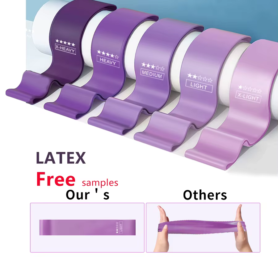 Ensemble de bandes de résistance à 5 niveaux pour Pilates