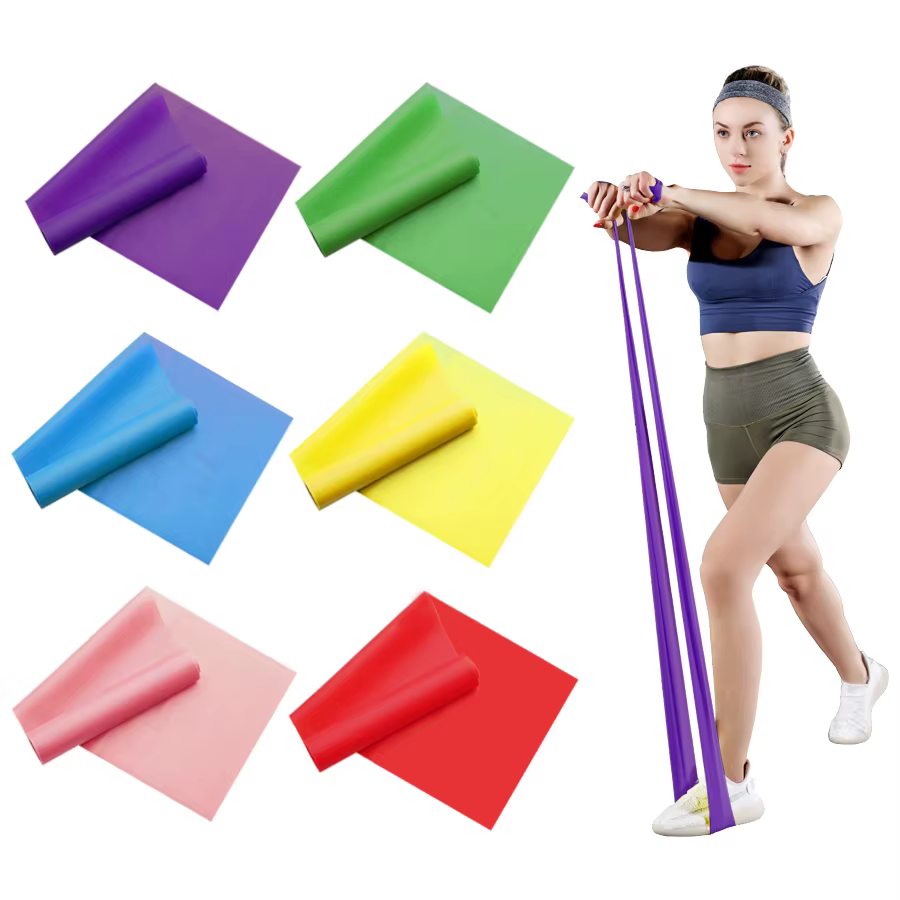 Bandes de Résistance Longues pour Yoga