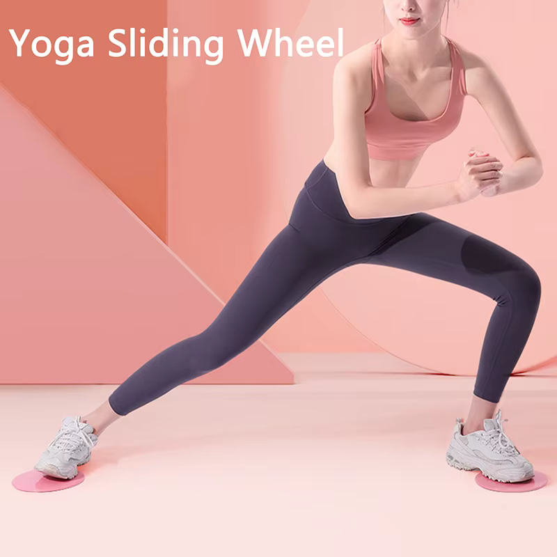 Paire de curseurs de disques de gymnastique Pilates – Idéal pour l'entraînement physique abdominale