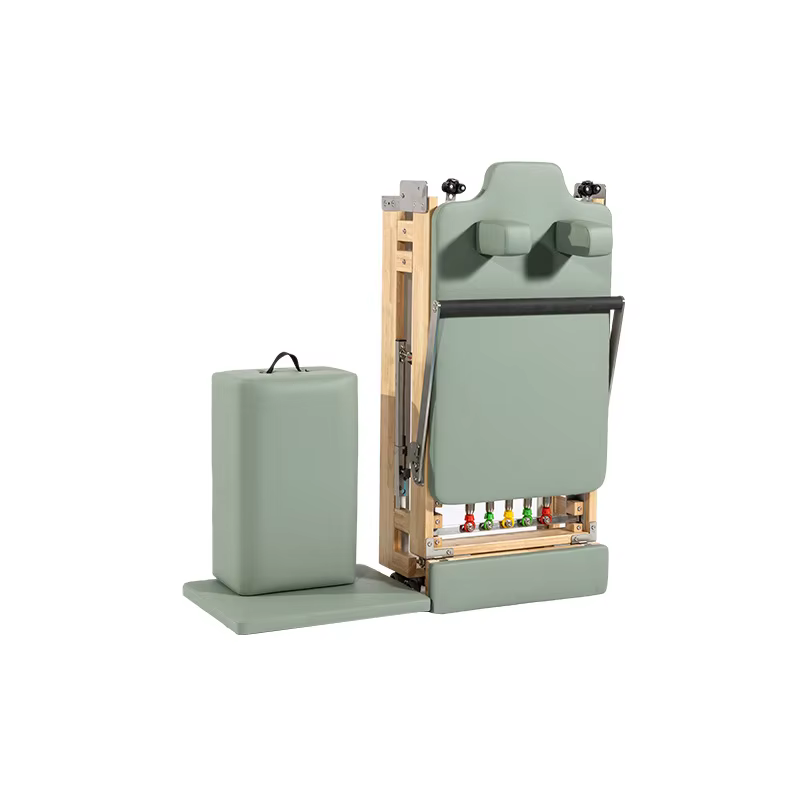 Lit central Pilates, chêne érable pliable