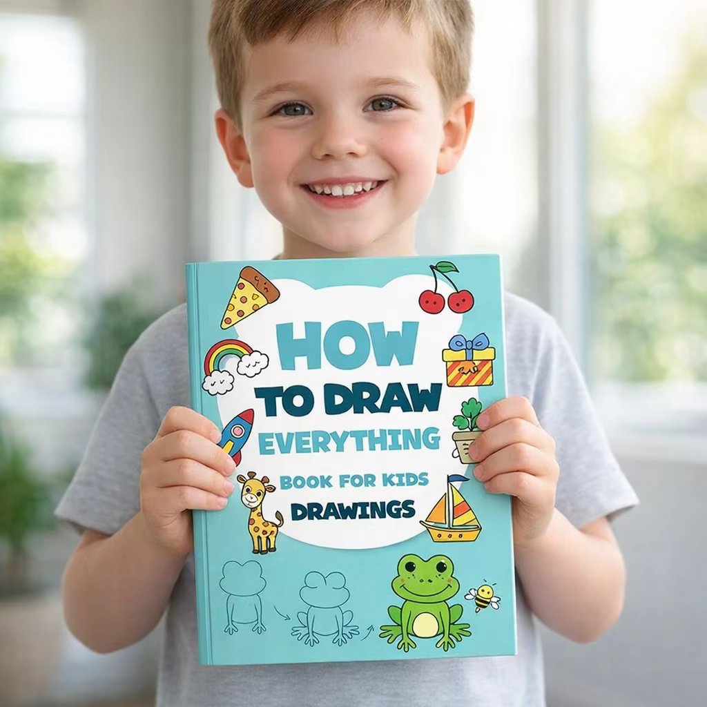 Livres de dessin pour enfants, apprenez étape par étape à dessiner tout ce qui vous plaît, tutoriel facile, cadeau créatif, ensemble d'art pour enfants