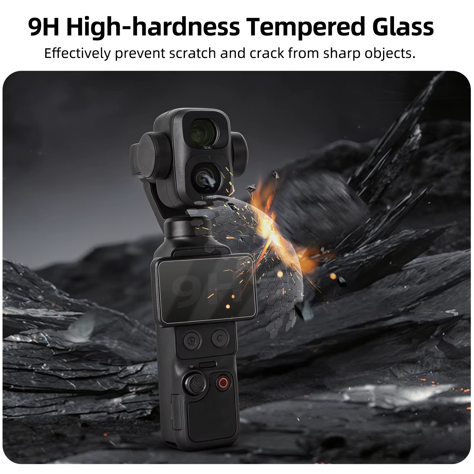 Étui de rangement portable Osmo Pocket 4P, coque de protection rigide, protection d'écran et de télécommande, accessoires Osmo Pocket 4P