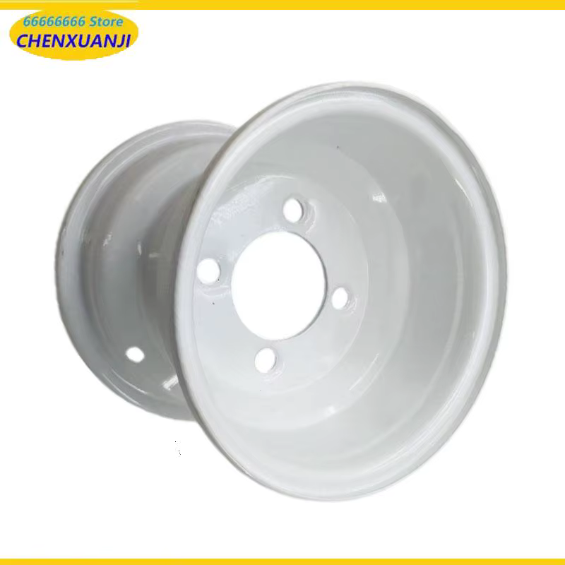 Pièce de modification pour voiturette de golf modifiée, véhicule de patrouille électrique à quatre roues, moyeu de roue de 8 pouces, moyeu de roue en alliage d'aluminium 18X8.50-8