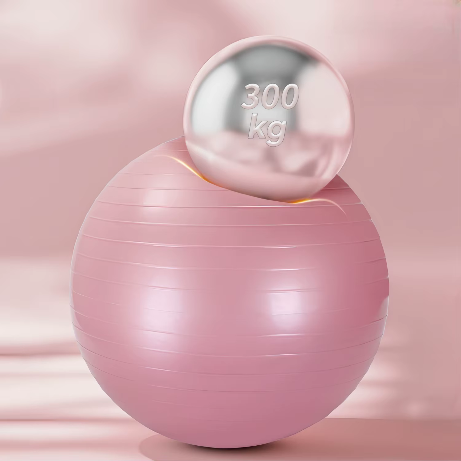 Les balles de fitness de haute qualité sont utilisées pour exercer la stabilité du Pilates et conviennent aux exercices d'étirement et de base.