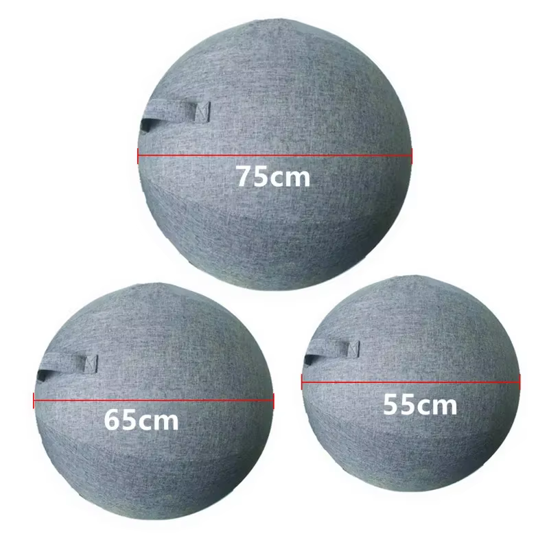 Couverture de balle de Yoga en lin 55-75cm