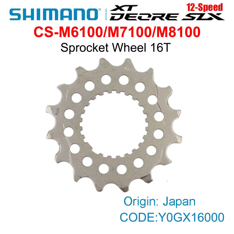 SHIMANO pignon 12 vitesses 10T 12T 14T 16T 18T pour M6100 M7100 M8100 M9100 M9101 pignon de Cassette réparation originale japonaise