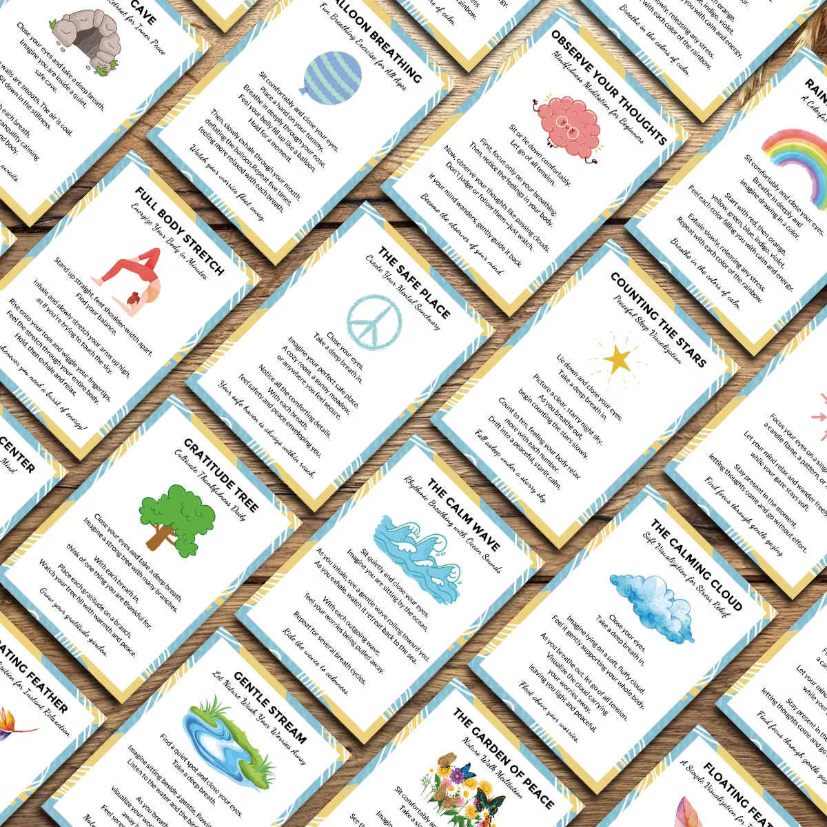 Cartes Flash de pleine conscience