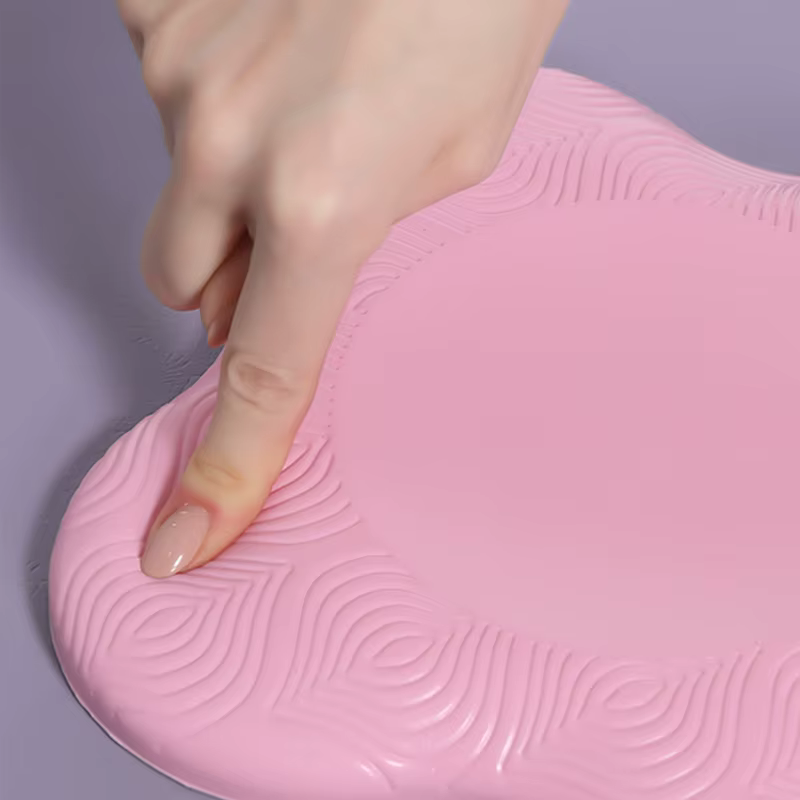 Genouillère de Pilates, 2 pièces, protection du poignet et des mains, tapis de Yoga antidérapant, couleur unie, mousse TPE souple, Support plat, accessoires de Fitness