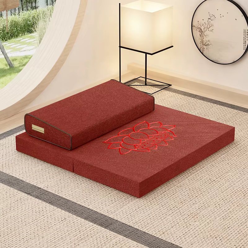 Coussin de méditation, tapis de méditation