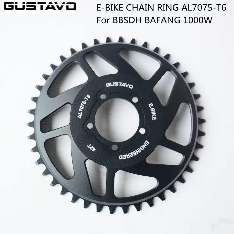 BAFANG 36T/38T/40T/42T/44T/46T/48T/52T roue à chaîne pour BBS/BBSHD moteur à entraînement central CNC pignon de plateau pièces de vélo électrique