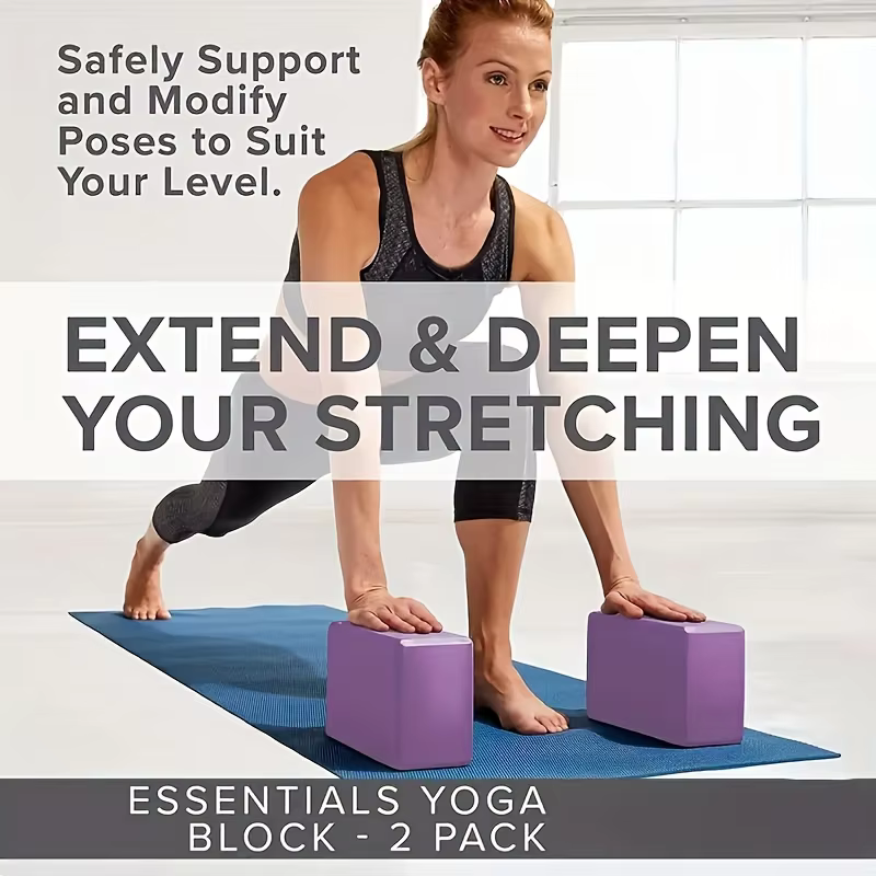 Briques de yoga en mousse