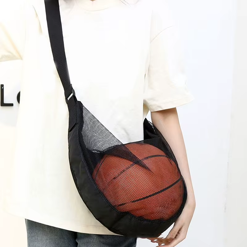 Sac de transport individuel pour ballon avec poche zippée