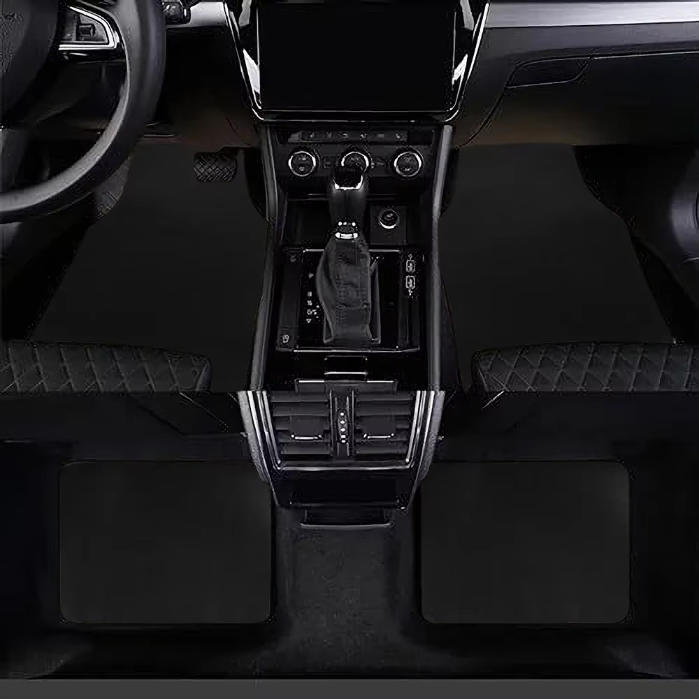 Tapis de sol de voiture, tapis de sol universels, tapis de lavage et d'entretien, tapis antidérapants et imperméables, tapis résistants à l'usure, tapis de protection de rechange