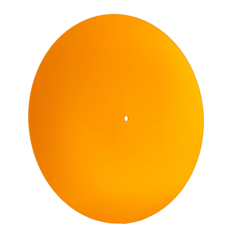 Tapis de platine en acrylique pour disque vinyle, 300Mm X 3Mm, pour phonographe, plateau tournant, antistatique, pratique, lecte