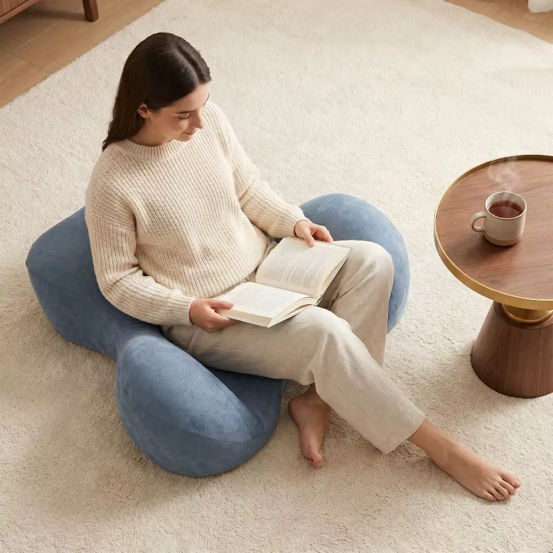 Coussin de méditation, Zafu en mousse à mémoire de forme au charbon de bambou