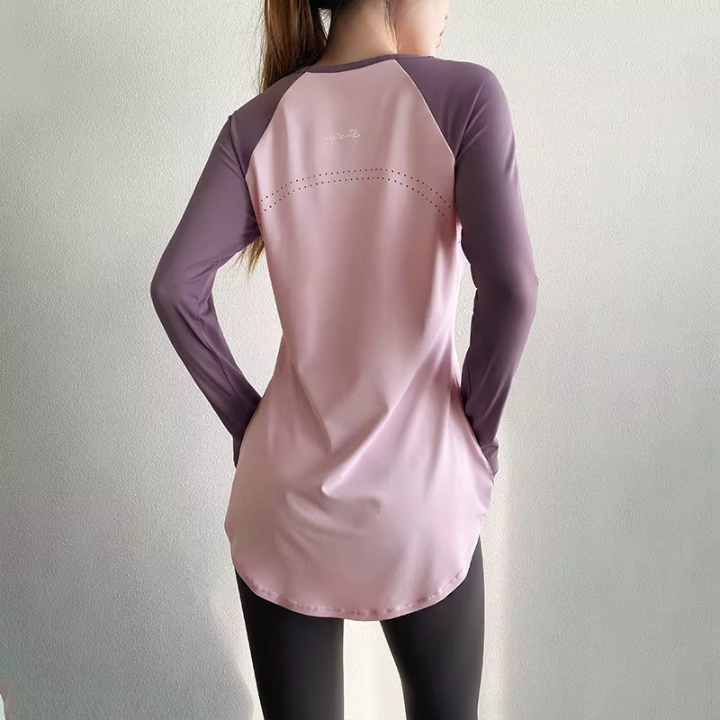Vêtements de Yoga à manches longues