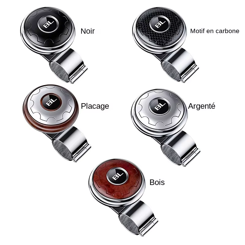 Booster de volant de voiture, boule tournante, bouton rotatif, roulement, poignée d'alimentation rotative, accessoires automatiques universels, kit d'économie de main-d 'œuvre