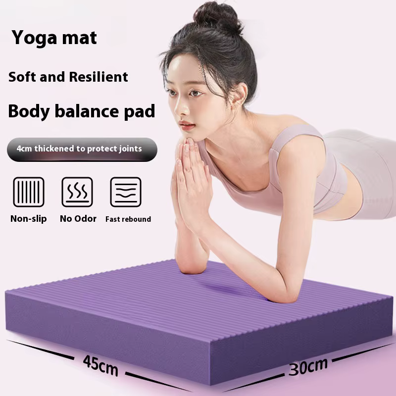 45*30 cm tapis de Yoga épais anti-dérapant gymnastique Fitness