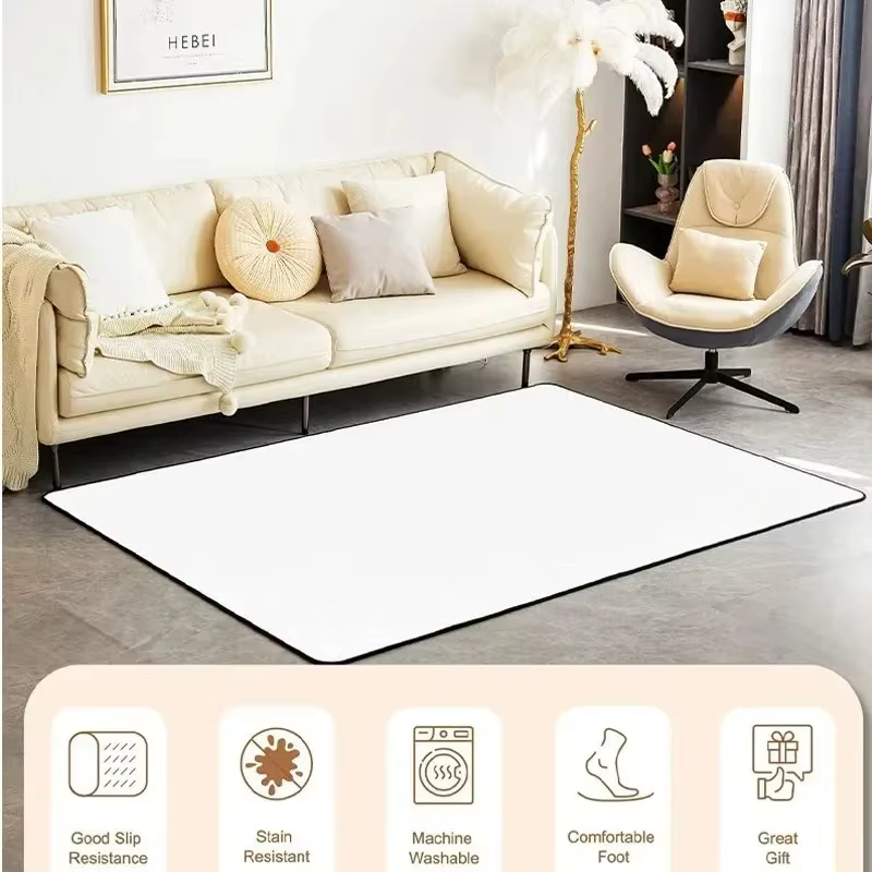 Tapis floral oriental, tapis traditionnel à motif de médaillon persan