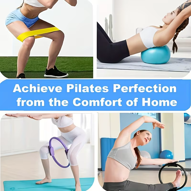 Ensemble d'anneaux de Pilates 7 pièces/ensemble