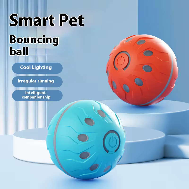 Balle de jouet pour animaux de compagnie, balle électrique pour chien, jouet interactif pour chien Rechargeable par USB, bon compagnon pour chiens