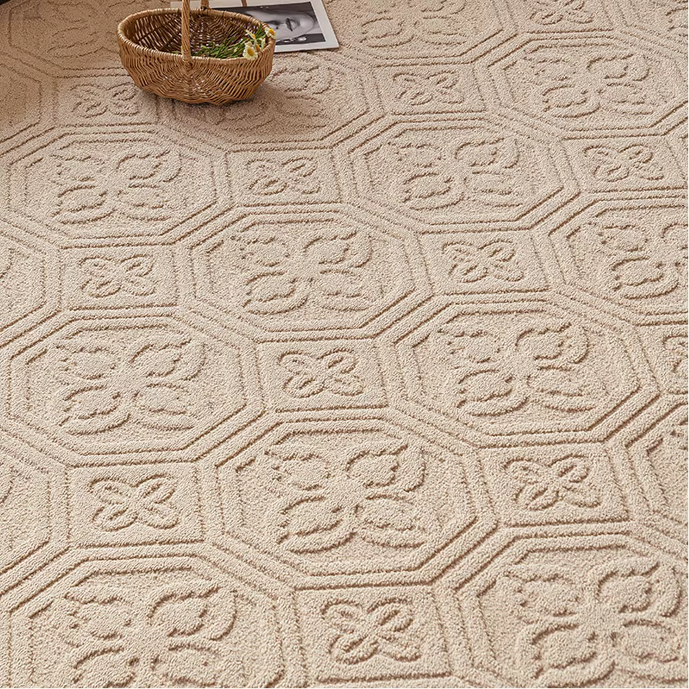 Tapis de Sol en Peluche Doux et Confortable pour la Maison, Décoration d'Nikpour Salon, Lit, Bébé, Salle d'Étude