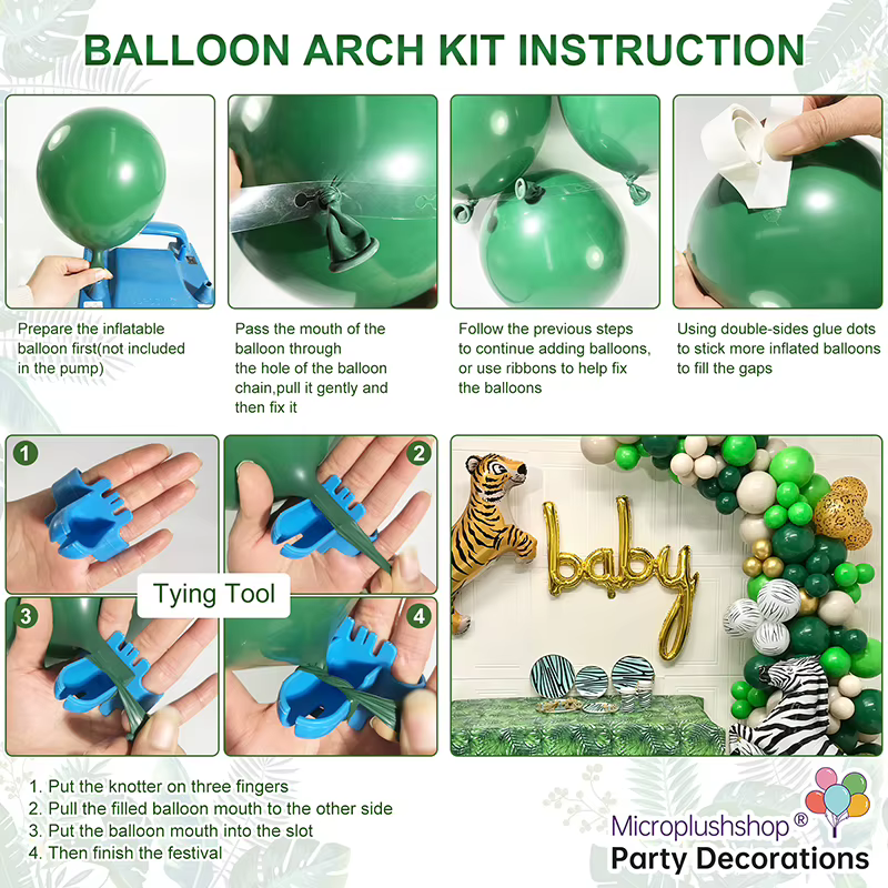 Metaillc – guirlande de ballons vert argenté, Kit de ballons argentés pour fête d'anniversaire pour adultes, décoration de 30e et 40e anniversaire
