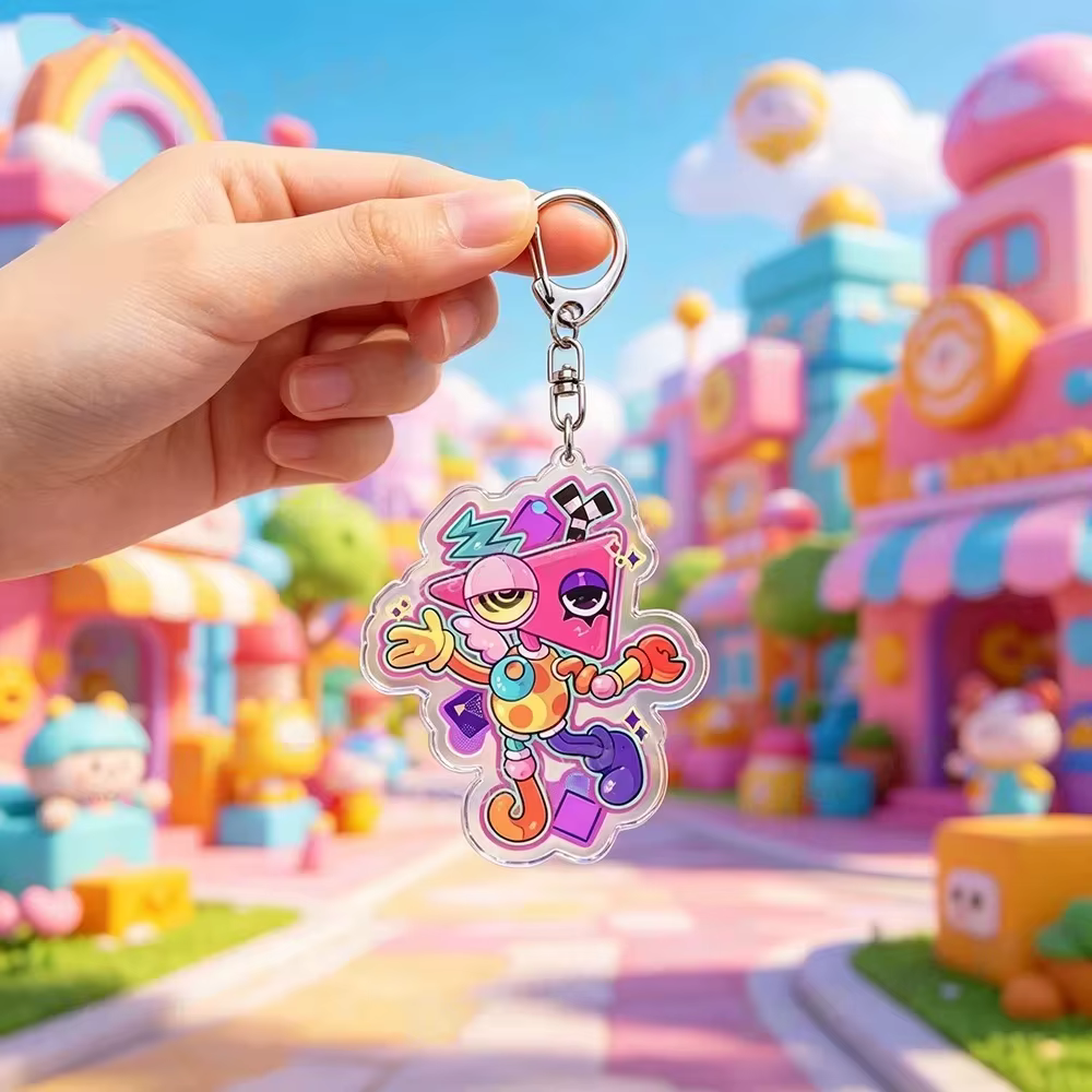 Porte-clés Anime Chibi, Accessoires de Sac, Bijoux Kawaii, Cadeaux pour Fans de Manga et Amis