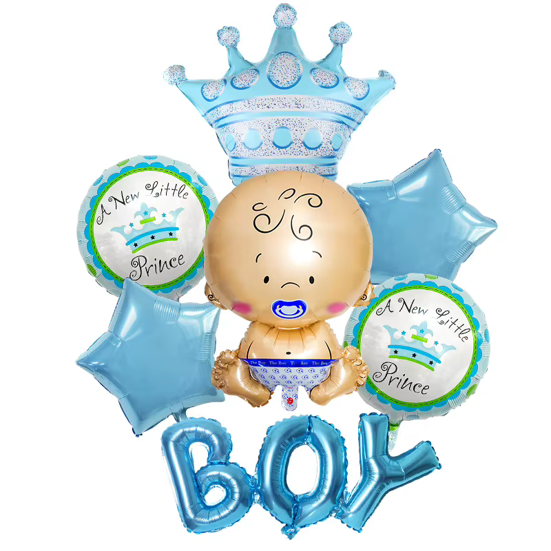 Ballons pour Baby Shower Garçon ou Fille, Décorations de Fête de Révélation du Sexe, Décoration de Baby Shower Garçon ou Fille