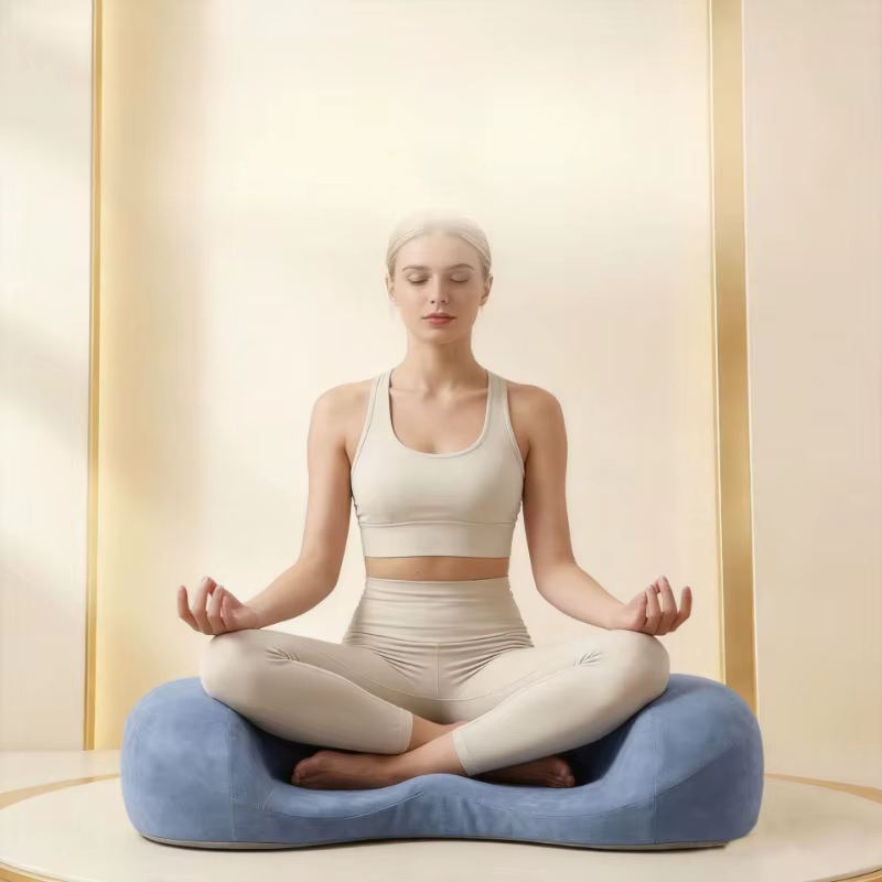 Coussin de méditation, Zafu en mousse à mémoire de forme au charbon de bambou