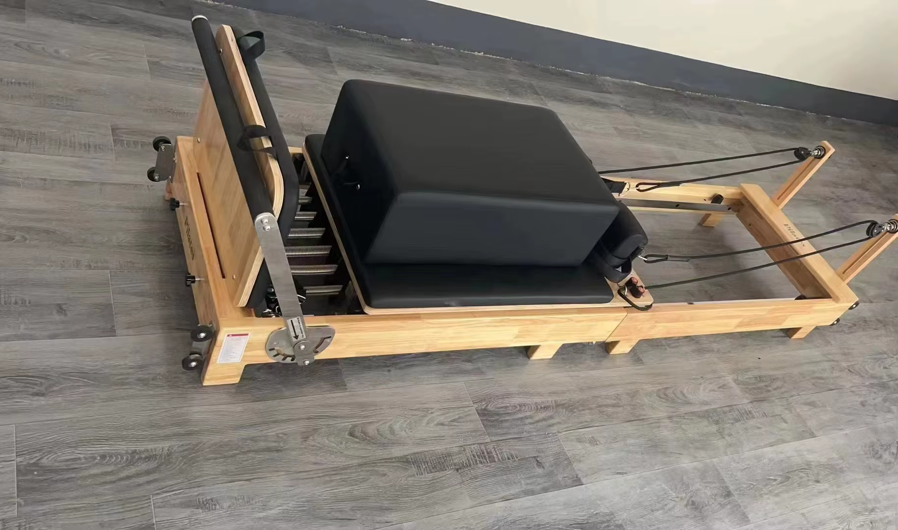 Lit central Pilates, chêne érable pliable