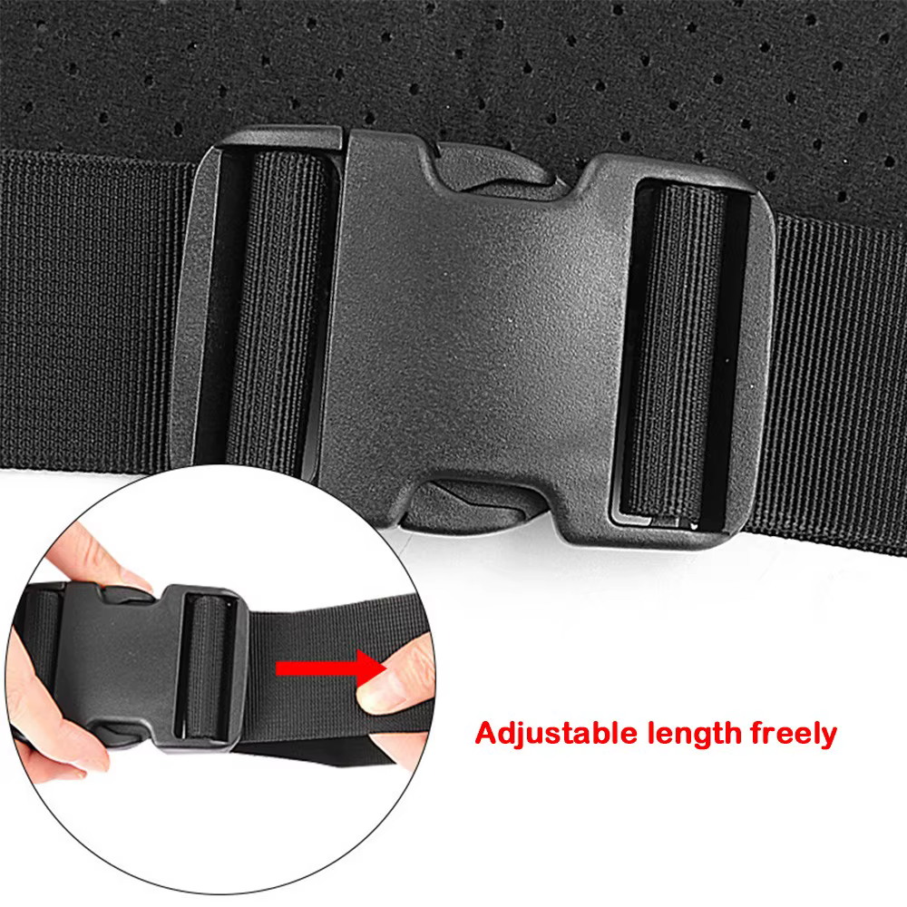 Sangle de taille réglable pour fauteuil roulant, confortable et respirante, ceinture de sécurité pour prévention des chutes, fixation unisexe
